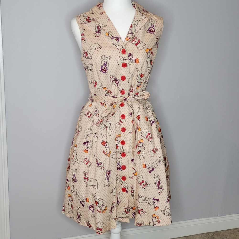 Cotton Corgie Dress